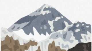 世界一高い山はエヴェレスト山